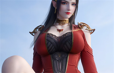 [125]精致AI绘画-斗破苍穹-美杜莎-制服大长腿-晚漫-共享AI国漫精致绘画AI高清视频